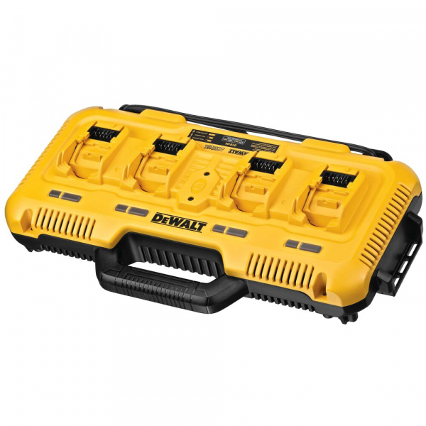 Cargador Rapido Multipuerto Dewalt Dcb104 ( X 4 Unit) 12V, 20V Y 60V Rate 8Ah 