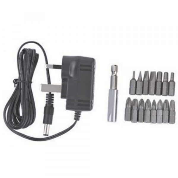 Kit Atornillador 4.8V + 15 Accesorios Black+Decker  Kc4815-B3