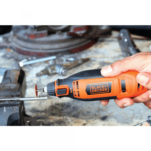 Mototool + Kit 113 Acc Con Guaya Black+Decker  Rt18Ka-B3