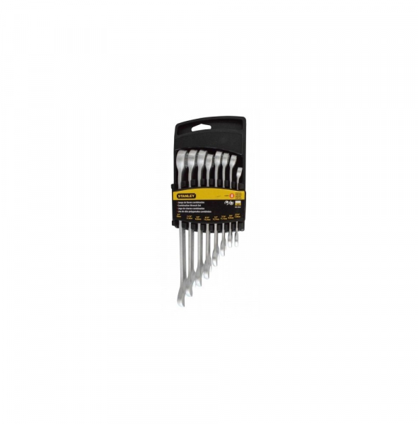 JUEGO 8 LLAVES COMBINADAS EN PULGADA 8PC STANLEY 88-854