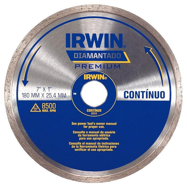 Disco Diamantado 7 - Continuo Irwin Iw47701