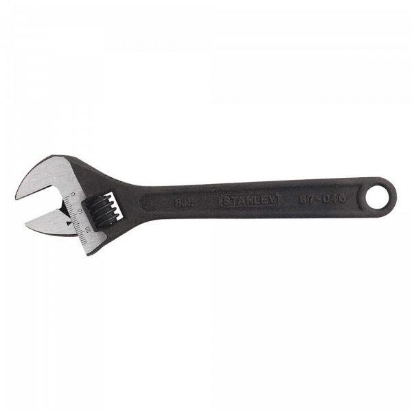 Llave Ajustable Inglesa Negra Fosfatada 8Pul 200 Mm Stanley 87-046La