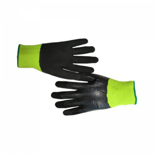 Guante Nitrilo Soportado Verde Tll 09 11911109