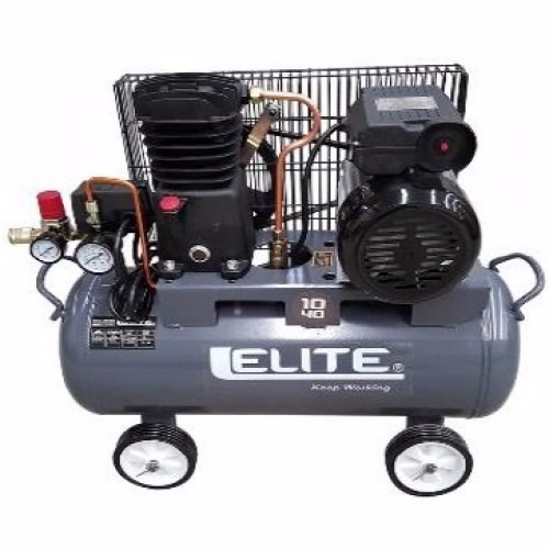 Compresor De Aire De Polea 1Hp 40Lt 115Psi Elite Ca1040