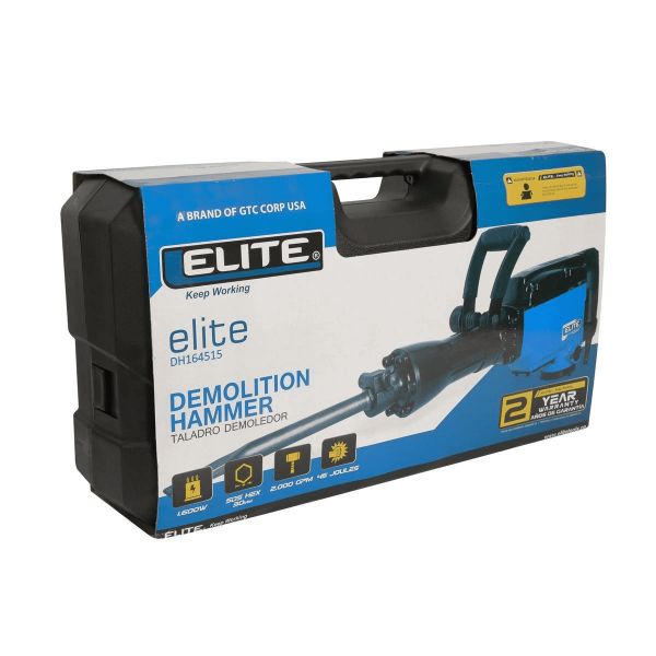Martillo Demoledor 1600W 45Joules 30Mm Elite Dh164515