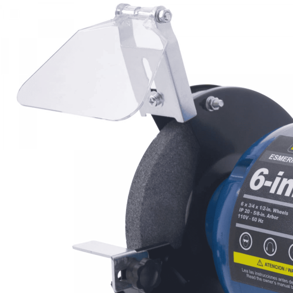 Esmeril 6 Motor Inducción De 1/2 Hp Elite Eb7056