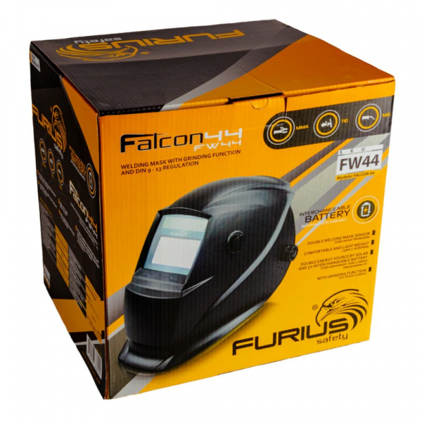  Careta Soldadura Electronica 440 (Negra) Fw44 Furius