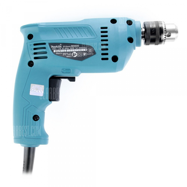 Taladro 3/8 Pulgadas Vvr+Juego De Brocas M0600X1B Makita Mt 