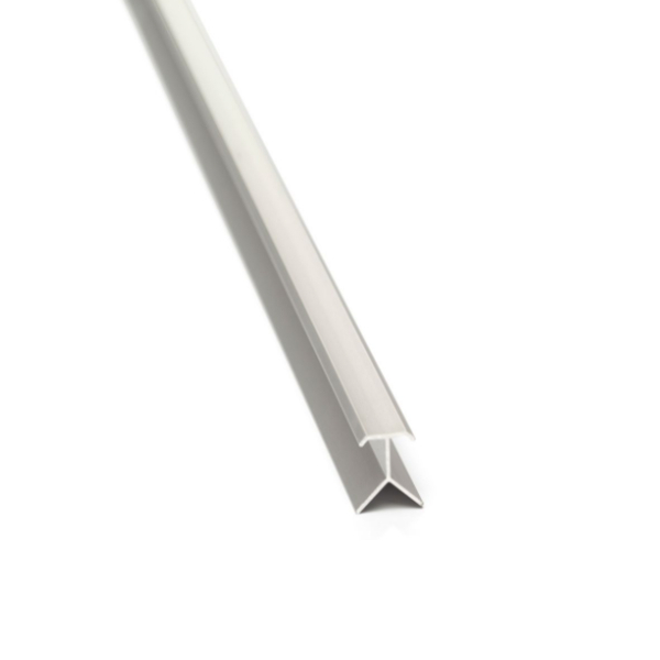 Guardacanto Flecha En Aluminio Natural Atrim 250X0.8 Cm