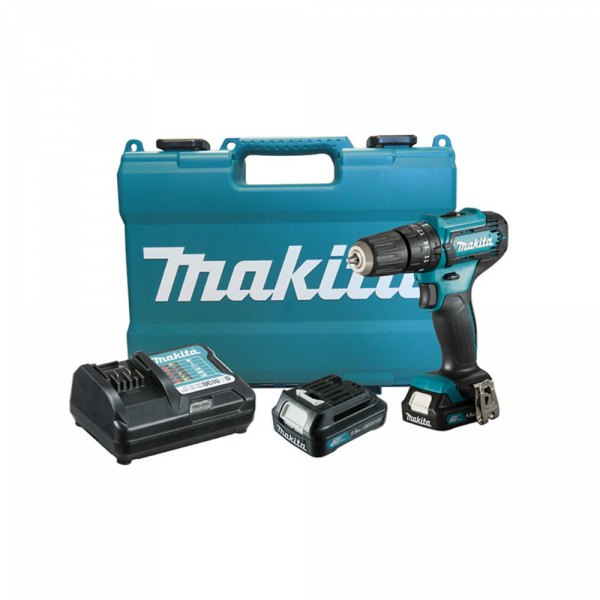 TALADRO PERCUTOR INALAMBRICO 3/8 MAKITA HP333DWYE 12V