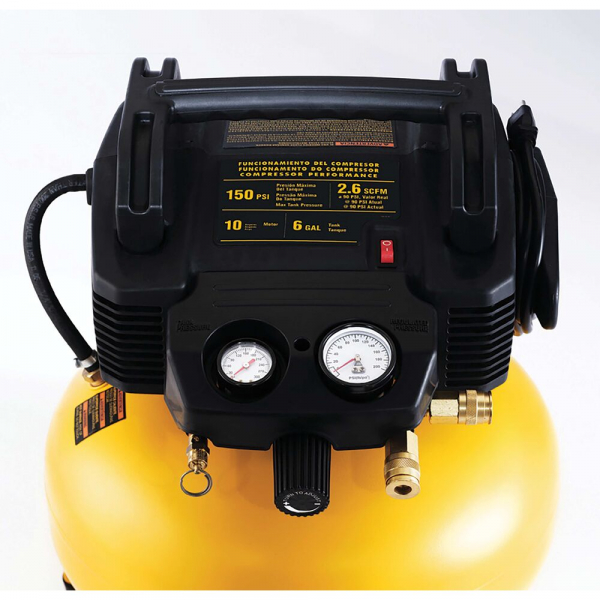 Compresor De Aire 23Lt Dewalt  Dwfp55126 Pancake 165Psi