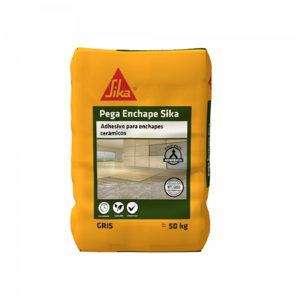 Pega Enchape Sika X 50 Kg