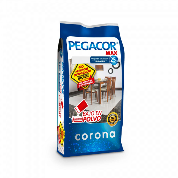 Pegacor Max Gris 25Kg