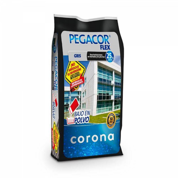 Pegacor Flex Gris 25Kg