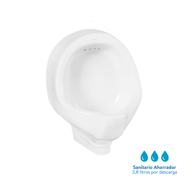 Combo Orinal Mediano Con Desague+Grif.Push