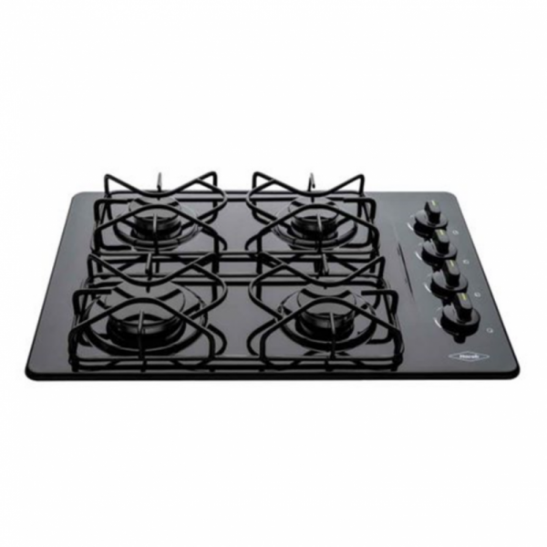 Estufa De Empotrar Haceb Esmaltada 60X43Cm Negra Gn 9001646