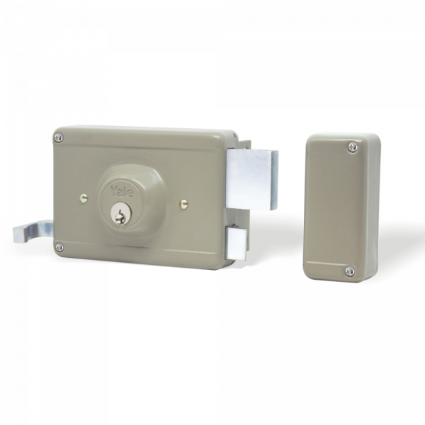 Cerradura Puerta Principal Yale Sobreponer Derecha 3042-106 60