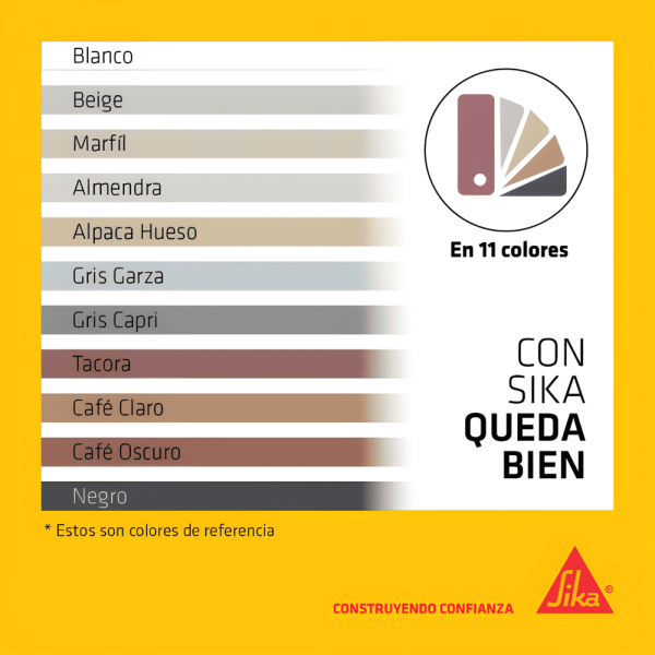 Sikaceram 630 Tacora Boquilla Impermeable Y Antihongos 2Kg