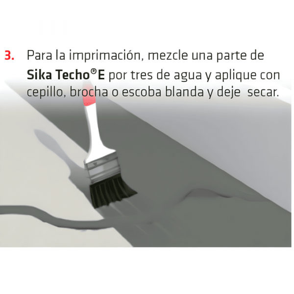 Sikatecho E Impermeabilizante Para Cubierta Y Terraza 1,6Kg