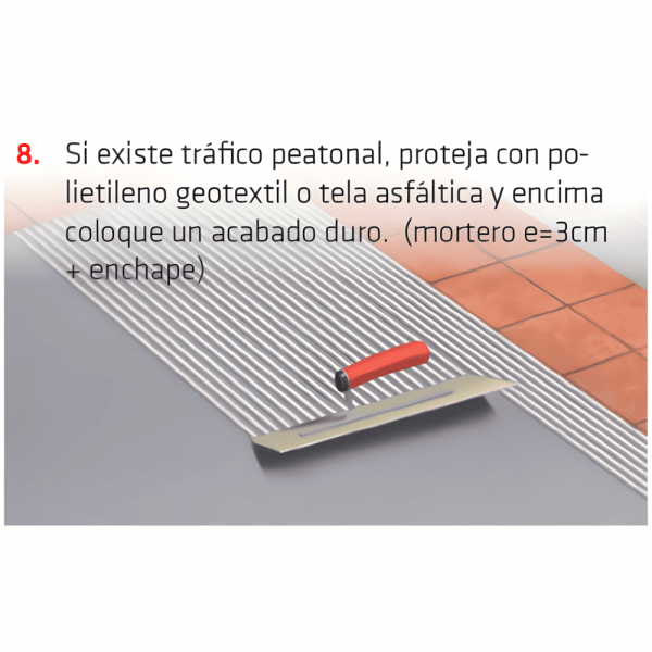 Sikatecho E Impermeabilizante Para Cubierta Y Terraza 1,6Kg