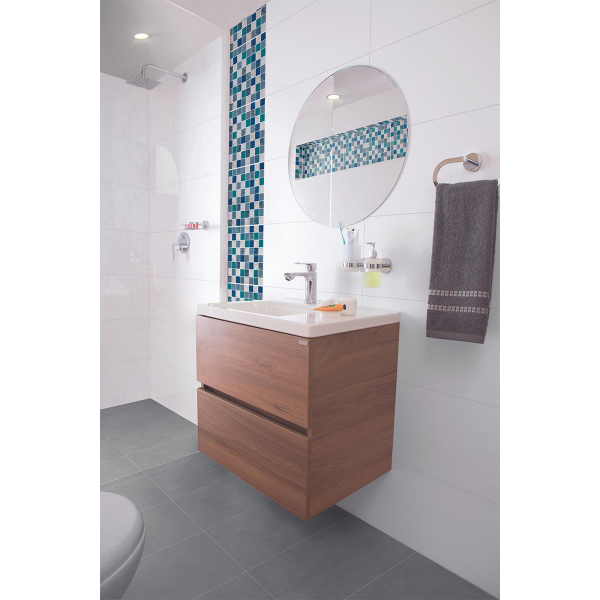 Llave Subconjunto Monocontrol Lavamanos Baja Cromo Thames Corona Th1015551