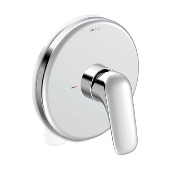 Corona Mezcl. Ducha Monocontrol Sin Regadera Cromo Liquid Lq4075551