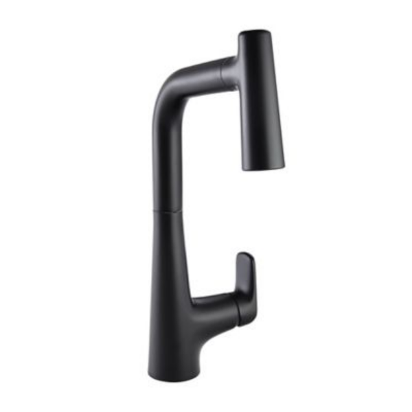 LLAVE SUBCONJUNTO MONOCONTROL LAVAPLATOS MATE BLACK LIQUID CORONA LQ5035551