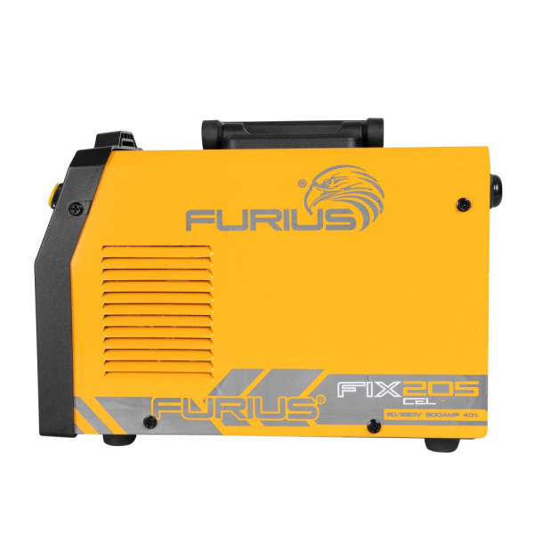 Soldador De 200Amp Furius Fw205Cel 110/220V TIG-MMA