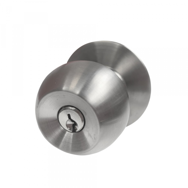 Pomo Cromo Inox Entrada Principal (Pomo Ciego)