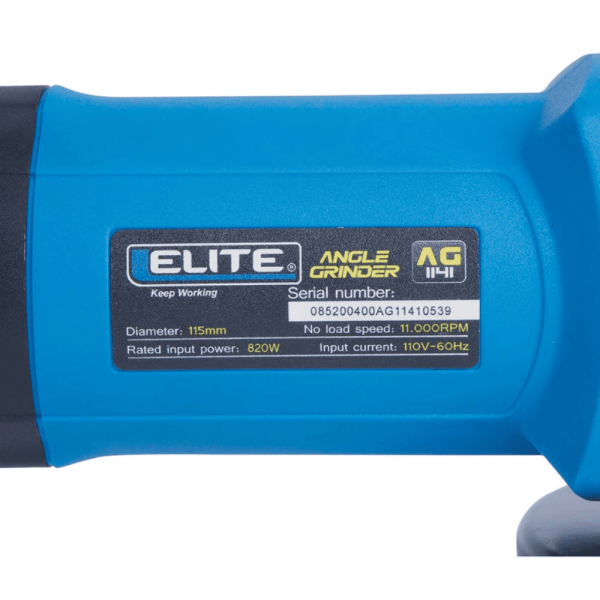 Pulidora 4-1/2 Elite Ag1141 820W