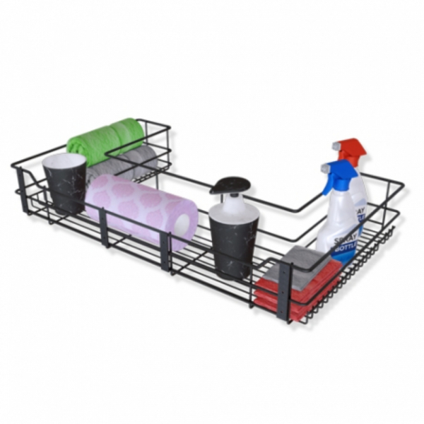 CANASTA CLASSIC BAJO POZUELO MODULO 80cm  METALIZADO GRIS CIERRE LENTO REF. 4113