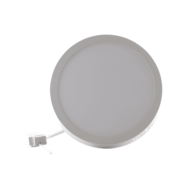 Panel Led Redondo de Sobreponer 18W 8 Mercury IPL23 Luz Blanca