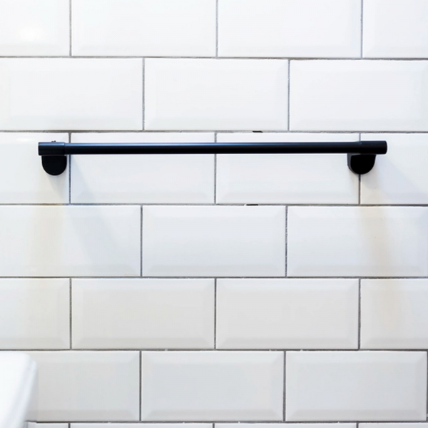 Toallero Barra 46Cm Stretto 21Dn0002103 Dessin Negro Mate