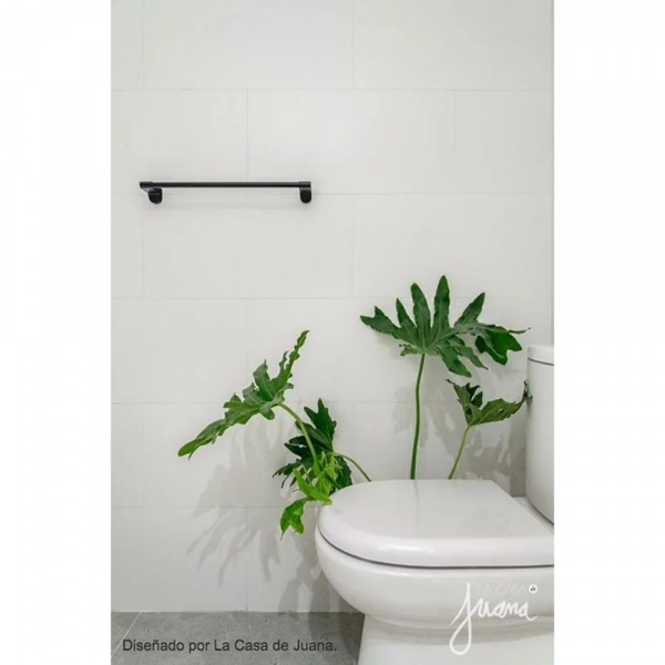 Toallero Barra 46Cm Stretto 21Dn0002103 Dessin Negro Mate