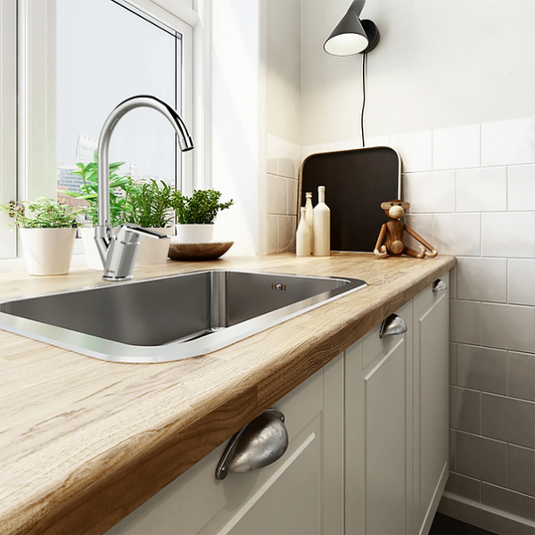 Llave Lavaplatos Monocontrol M dena Stretto Cromo