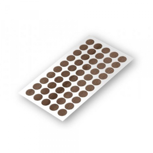 Tapatornillo Adhesivo Pvc Hoja X 55 Und Roble Milano