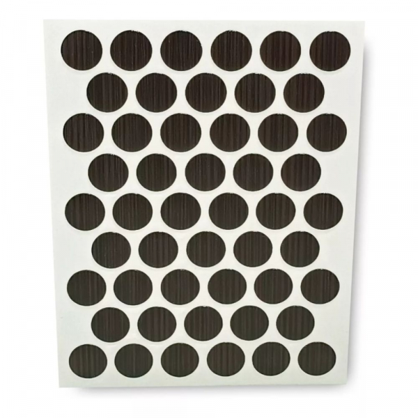 Tapatornillo Adhesivo Pvc Hoja X 55 Und Roble Moro