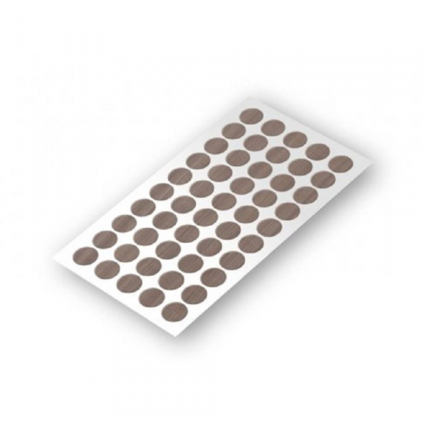 Tapatornillo Adhesivo Pvc Hoja X 55 Und Teca Italia