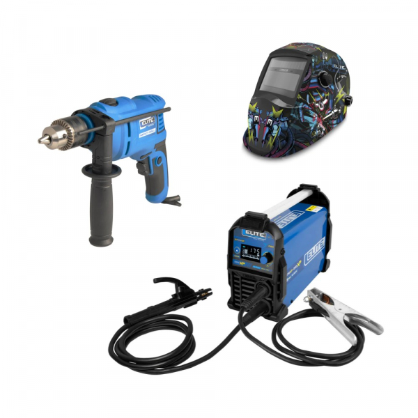 SOLDADOR SI7175XP ELITE + CARETA CSVM750+TALADRO ID600