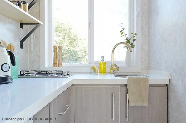 Llave Lavaplatos Monocontrol Stretto Marsella Oro Atacama