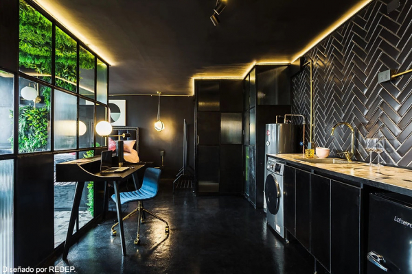 Llave Lavaplatos Monocontrol Stretto Marsella Oro Atacama