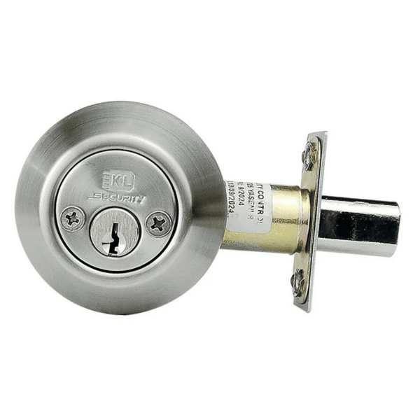 Cerrojo Auxiliar Sobreponer - Función Llave -Llave - Kl 103 - Acero 304 