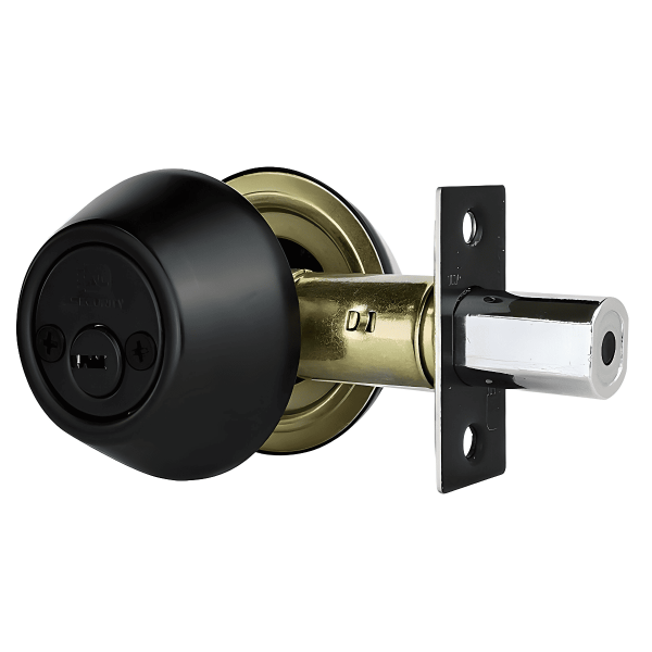 Cerrojo Auxiliar Sobreponer - Función Llave - Llave - Kl 106 - Tono Negro