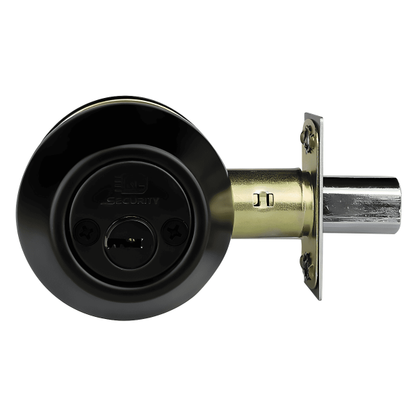 Cerrojo Auxiliar Sobreponer - Función Llave - Llave - Kl 106 - Tono Negro