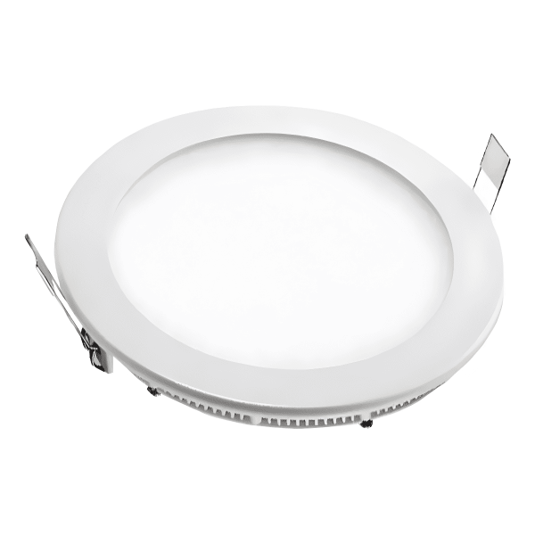 Mercury Panel Led Redondo Inc. 6w 4 Luz Calida Ipl10