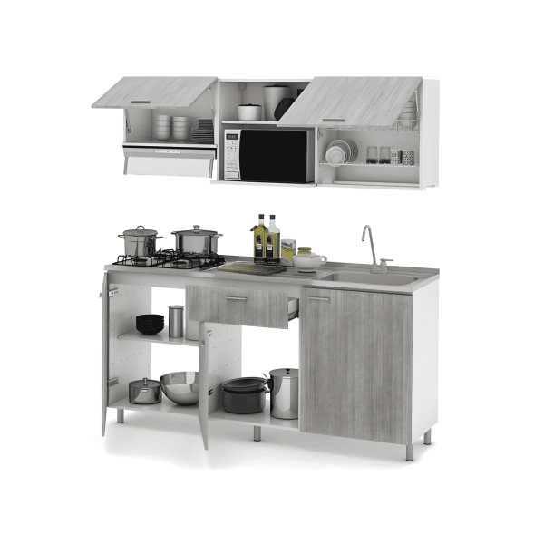 Cocina Moscu Blanco / Sagano Setx4 Poceta Der 4G 150Mt Socoda 225266