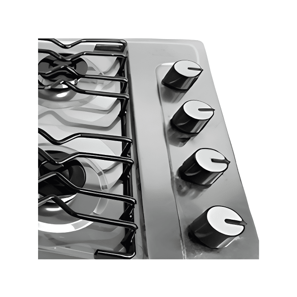 Estufa  4 quemadores Gas Propano Y Parrilla Premium North