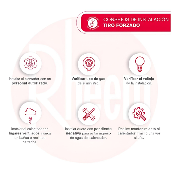 Rheem Calentador De Paso Tf Mecanico 12lt Glp 600074725