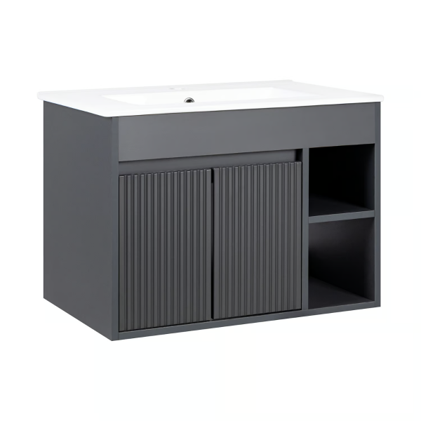 Mueble Lavamanos Lille Dark Grey 60x46 Stretto 23LI2700522