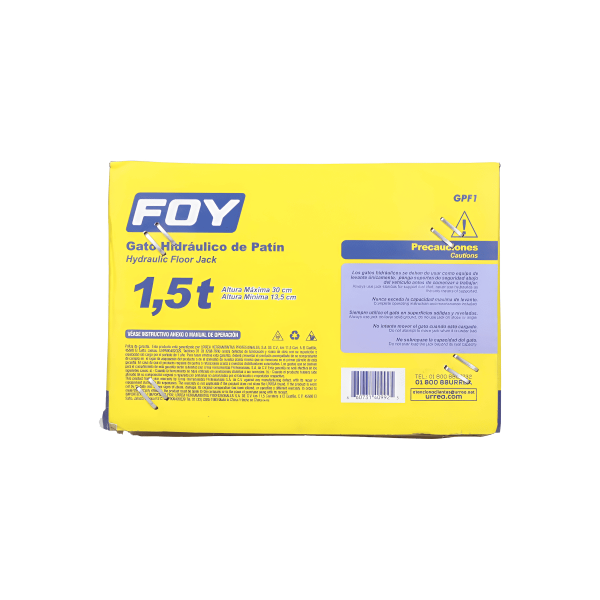 Gato Hidraulico De Patin 1.5 Toneladas Gpf1